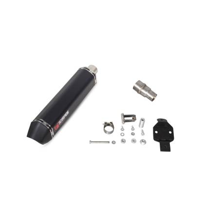 Silencieux Serket "Parallel" Scorpion Piaggio MP3 400 / MP3 400 LT, MP3 500 / MP3 500 LT