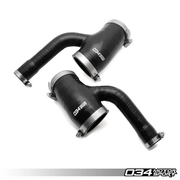 Pair of 034Motorsport Silicone Y Hoses for Audi S4 B5 2.7T