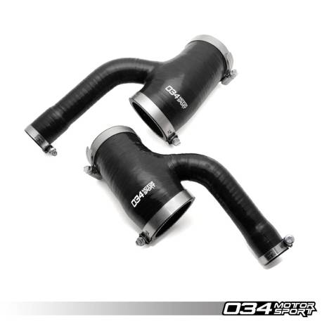 Pair of 034Motorsport Silicone Y Hoses for Audi S4 B5 2.7T