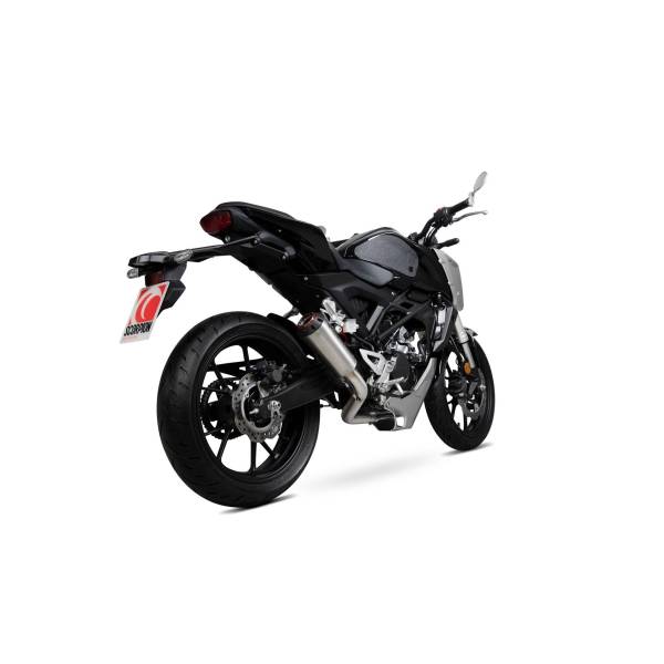 Ligne complète Red Power Scorpion Honda CB125 R 2018 - 2020