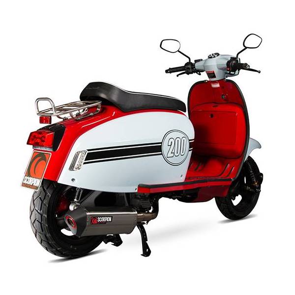 Complete line Serket "Parallel" Scorpion Scomadi TL200 2016 - 2017