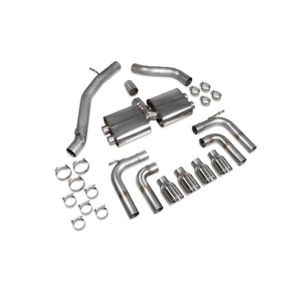 Non-res cat/gpf-back system Scorpion for Audi S3 Saloon 8V