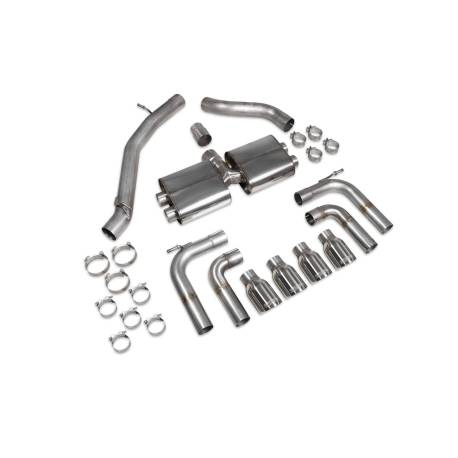 Cat-back sans intermédiaire (non valvé) Scorpion pour Audi S3 Saloon 8V