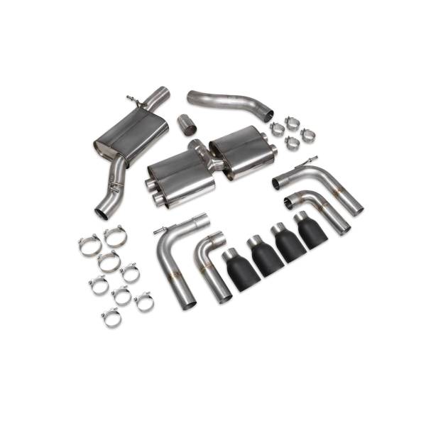 Resonated cat/gpf-back system Scorpion for Audi S3 Saloon 8V