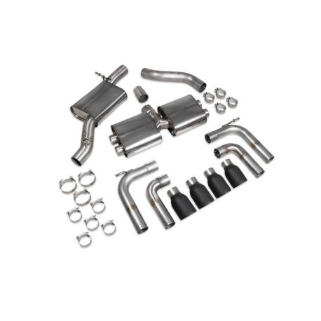 Resonated cat/gpf-back system Scorpion for Audi S3 Saloon 8V