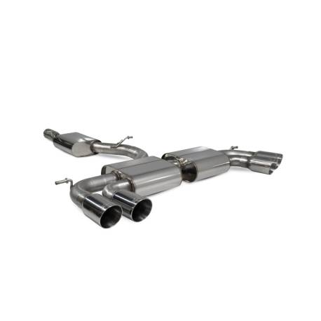 Demi-ligne Scorpion pour S3 2.0 TFSI quattro Sportback 8V/8V.2 (Non-FAP)