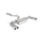 Non-res cat/gpf-back system (valved) Scorpion for Audi RS3 8Y Saloon