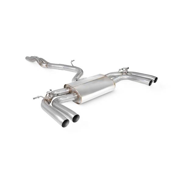 Non-res cat/gpf-back system (valved) Scorpion for Audi RS3 8Y Saloon