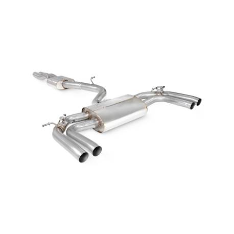 Resonated cat/gpf-back system (valved) Scorpion for Audi RS3 8Y Saloon