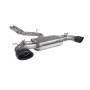 Non-res cat/gpf-back system (valved) Scorpion for Audi RS3 Saloon 8V