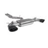 Non-res cat/gpf-back system (valved) Scorpion for Audi RS3 Saloon 8V
