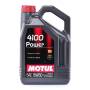Huile moteur Motul 4100 POWER 15W50 5 Litres
