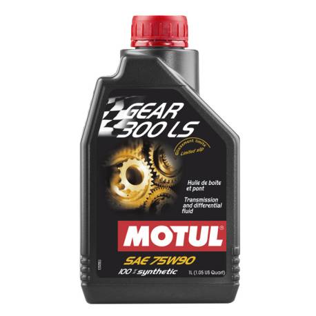 Aceite de caja de cambios Motul GEAR 300 LS 75W90 1 Litro