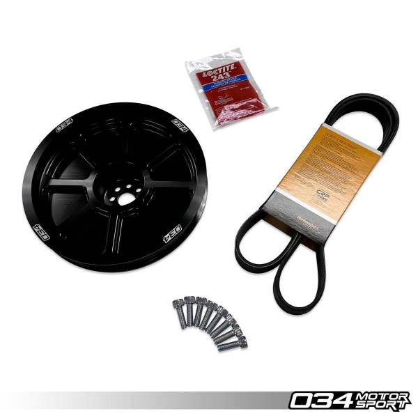 Poulie Vilebrequin 207mm 034Motorsport – Upgrade Compresseur 3.0 TFSI