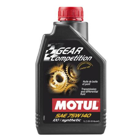 Huile de boîte Motul GEAR COMPETITION 75W140 1 Litre