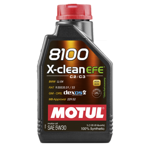 Motoröl Motul 8100 X-CLEAN EFE 5W30 1 Liter