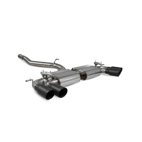 Non-res cat/gpf back system (valved) Scorpion for Volkswagen Golf R MK8 (GPF)