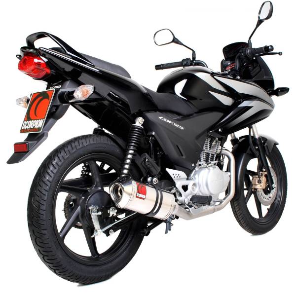 Ligne complète Factory ovale Scorpion Honda CBF125 2008 - 2015