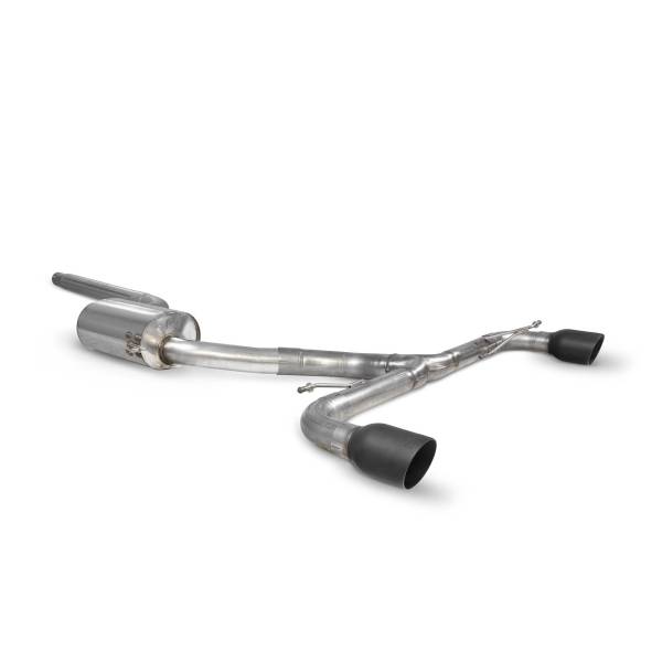 Resonated Predator Cat-back System Scorpion for Volkswagen Scirocco R
