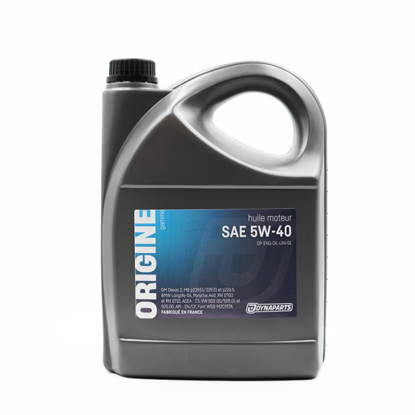 Dynaparts SAE 5W40 5 liter ACEA C3 engine oil