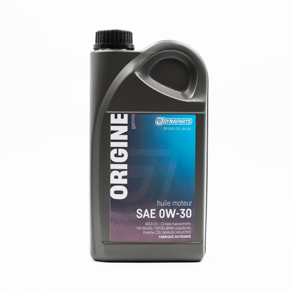 Huile moteur Dynaparts SAE 0W30 2 litres ACEA C2/C3