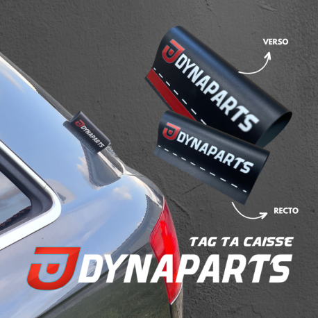 TAG voiture aux couleurs Dynaparts