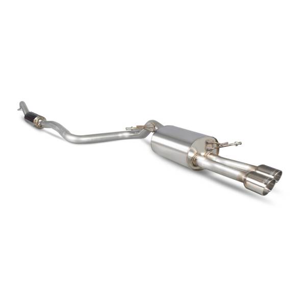 Resonated cat-back system Scorpion for Ford Fiesta Ecoboost 1.0T