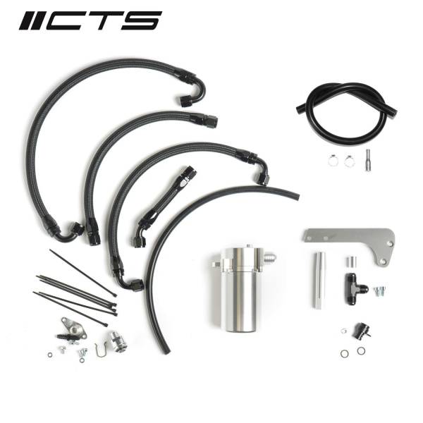 CTS Turbo Catch Can Kit – MK6 Golf R, MK2 TT S 8P, Audi A3 (Billet Valve Cover)