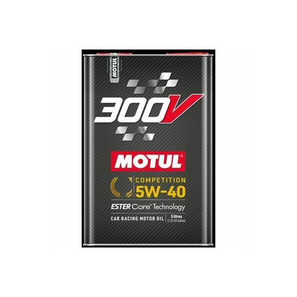 Huile Motul 300V 5W40 Competition 5 Litres