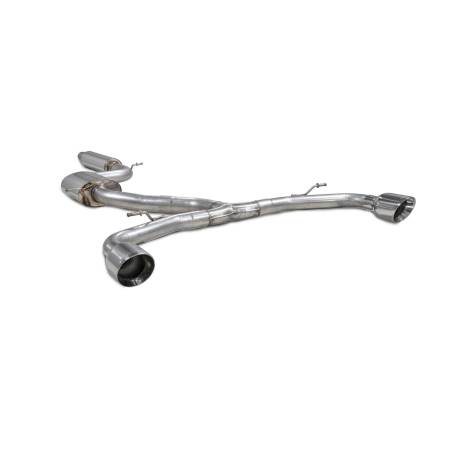 Resonated GPF-back system Scorpion for Volkswagen Golf MK8 GTi Clubsport