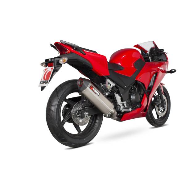 Silencieux Serket "Parallel" Scorpion Honda CBR300 R 2014 - 2019