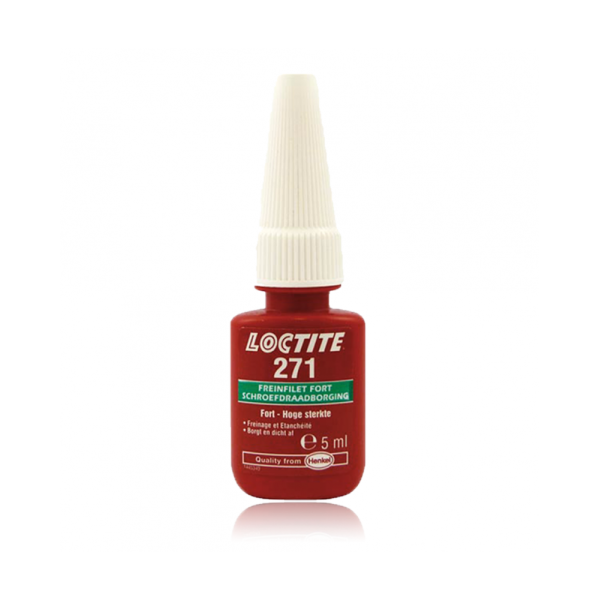 Tubo de fijador de roscas ROJO LOCTITE