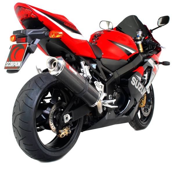 Silencieux Factory oval Scorpion Suzuki GSX-R600 2000 - 2005