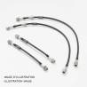 Flexible de frein Inox Dynaparts pour Dynaparts pour BMW 3 Series E30 316i 1988-1991