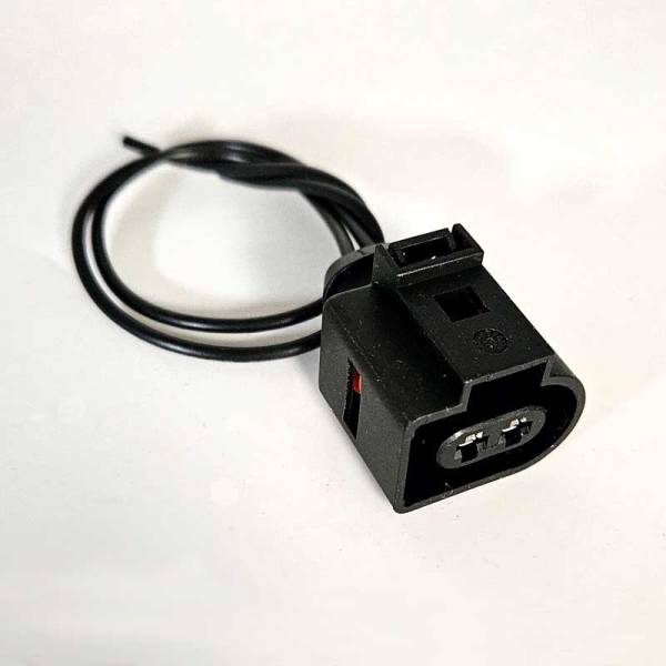 Connecteur femelle étanche 2 voies pré-filé Mecasiders pour VAG. 2.8 mm, 1 rangée