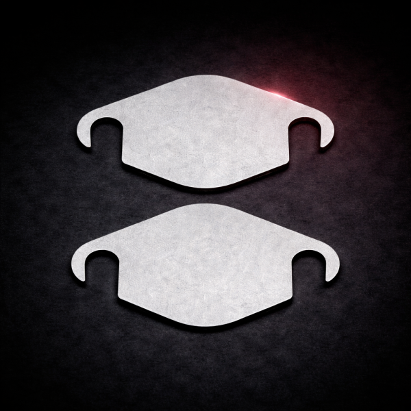 Plaques suppression vanne EGR 2.7 HDI, 2.7D ou Land rover TDV6