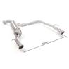 Rear silencer Ragazzon for SEAT Ibiza VII (6F) (01/2017 - Today) 50.0880.60