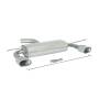 Rear silencer Ragazzon for SEAT Leon II (1P) (07/2005 - 01/2013) 50.0157.11