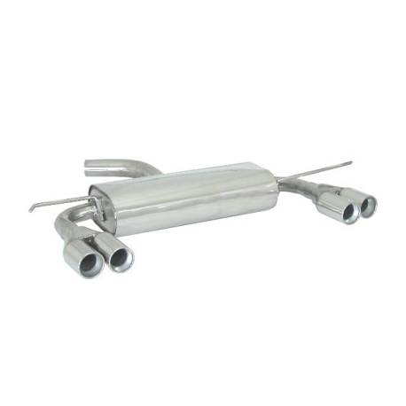 Rear silencer Ragazzon for SEAT Leon II (1P) (07/2005 - 01/2013) 50.0189.25