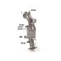 Catalizzatore sportivo Ragazzon per ALFA ROMEO Giulia (952) (05/2016 - Oggi) 54.0342.01
