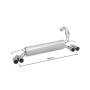 Silenciador trasero Ragazzon para SMART Fortwo MKIII (07/2014 - Actualidad) 58.0720.25
