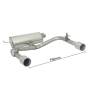 Silenziatore posteriore Ragazzon per TOYOTA Celica (ZT230) (08/1999 - 09/2005) 50.0066.06