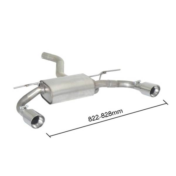Rear silencer Ragazzon BMW 3 Series (F31) Touring (07/2012 - Today)