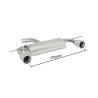 Rear silencer Ragazzon for VOLKSWAGEN Golf VI (10/2008 - 11/2012) 50.0252.06