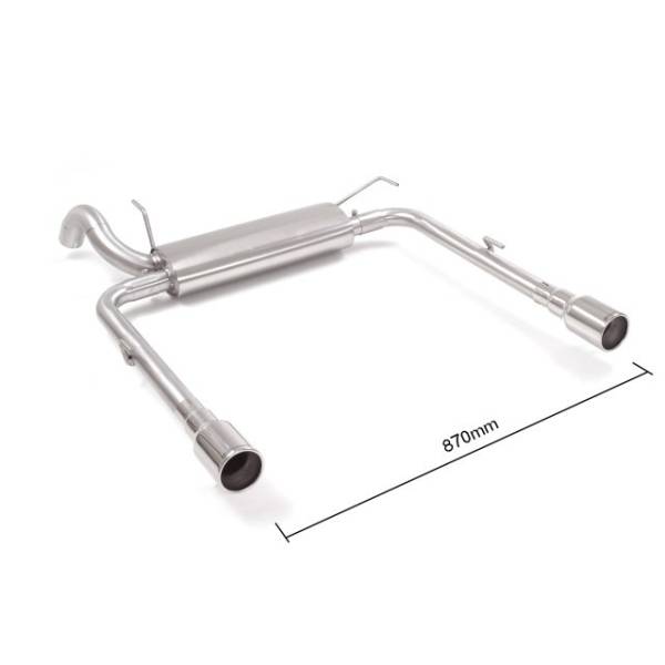 Rear silencer Ragazzon Fiat Tipo (356) (05/2016 - Today)