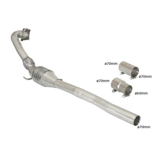 Sport catalyst Ragazzon for AUDI S3 (8P) Sportback (07/2008 - 03/2013) 54.0223.00