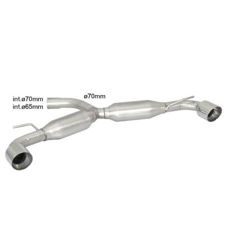 Rear silencer Ragazzon for VOLKSWAGEN Golf VI (10/2008 - 11/2012) 58.0585.61
