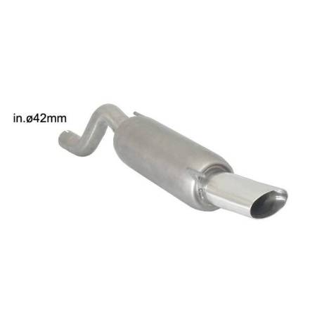 Rear silencer Ragazzon Opel Corsa E (09/2014 - Today)