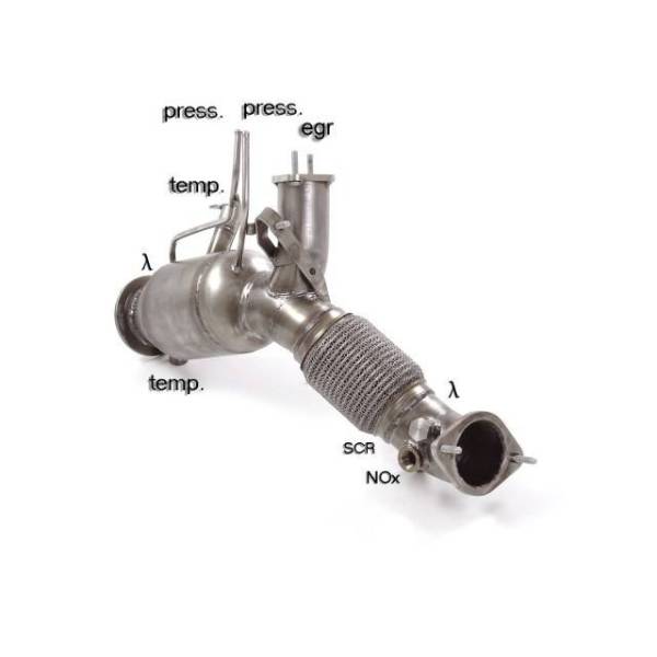 Sport catalyst Ragazzon for BMW Series 5 (G30) Berlin (02/2017 - Today) 54.0358.01