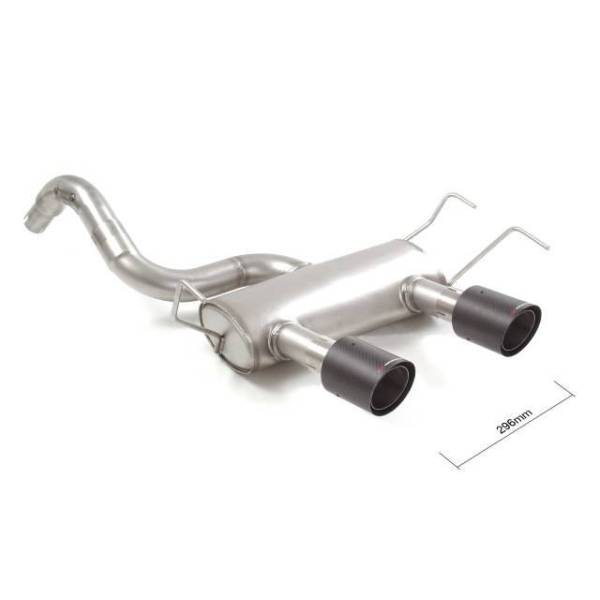 Rear silencer Ragazzon for ABARTH Nuova 500/500C (08/2008 - Today) 50.0882.74